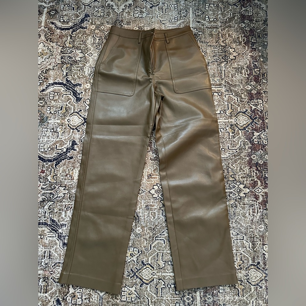 Wilfred Free Aritzia Leather Pants